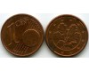 Монета 1 евроцент 2004г D Германия