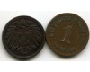 Монета 1 пфенинг 1905г Германия