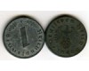 Монета 1 рейхспфенинг 1940г А Германия
