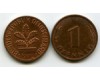 Монета 1 пфенинг 1982г G Германия