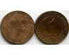 Монета 1 рейхспфенинг 1929г А Германия