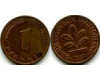 Монета 1 пфенинг 1988г G Германия