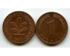 Монета 1 пфенинг 1990г G Германия