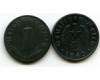 Монета 1 рейхспфенинг 1943г Д Германия