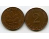 Монета 2 пфенинга 1976г G Германия