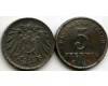 Монета 5 пфенингов 1921г А Германия