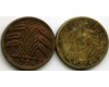 Монета 5 рейхспфенингов 1924г Д Германия