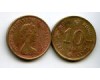 Монета 10 цент 1983г Гонконг