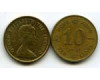 Монета 10 цент 1982г Гонконг