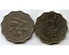 Монета 2 доллара 1998г Гонконг