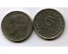 Монета 5 драхм 1984г Греция