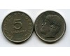 Монета 5 драхм 1990г Греция