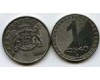 Монета 1 лари 2006г из обращения Грузия