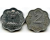 Монета 2 паиса 1968г ромб Индия