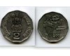 Монета 2 рупии 2003г круг Индия