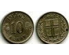 Монета 10 аурар 1962г Исландия