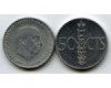 Монета 50 сентимос 1966г Испания