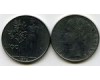 Монета 100 лир 1972г Италия
