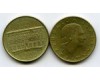 Монета 200 лир 1990г 100 лет Италия
