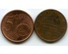 Монета 5 евроцента 2002г Италия