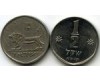 Монета 1/2 шекеля 1981г Израиль