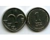 Монета 1 новый шекель 2007г Израиль