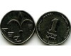 Монета 1 новый шекель 2014г Израиль