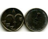 Монета 1 новый шекель 1993г ханука Израиль