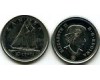 Монета 10 центов 2011г Канада