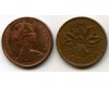 Монета 1 цент 1970г Канада