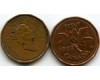 Монета 1 цент 1993г Канада