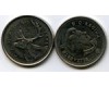 Монета 25 центов 2006г L Канада
