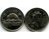 Монета 5 центов 1952г-2002г Канада