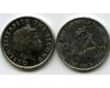 Монета 10 центов 2004г Карибские острова