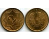 Монета 2 тиын 1993г желтая Казахстан