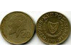 Монета 20 центов 2001г Кипр