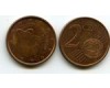 Монета 2 евроцентов 2008г Кипр