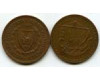 Монета 5 милс 1980г Кипр