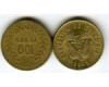 Монета 100 песо 2008г Колумбия
