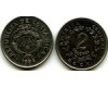 Монета 2 колона 1984г Коста-Рика