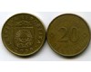Монета 20 сентим 2009г Латвия