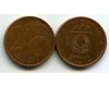 Монета 2 евроцент 2014г из обращения Латвия
