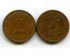 Монета 2 сентима 2006г Латвия