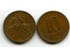 Монета 10 сенти 1991г Литва