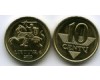 Монета 10 сенти 2010г АЦ Литва