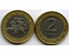 Монета 2 лита 2001г Литва