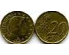 Монета 20 евроцента 2004г Люксембург