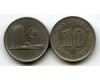 Монета 10 сен 1973г Малазия