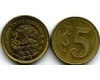 Монета 5 песо 1985г Мексика