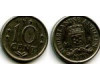 Монета 10 центов 1970г Нидерландские Антиллы